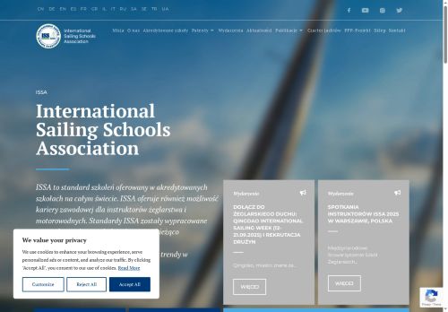 ISSA INTERNATIONAL SAILING SCHOOLS ASSOCIATION LTD
